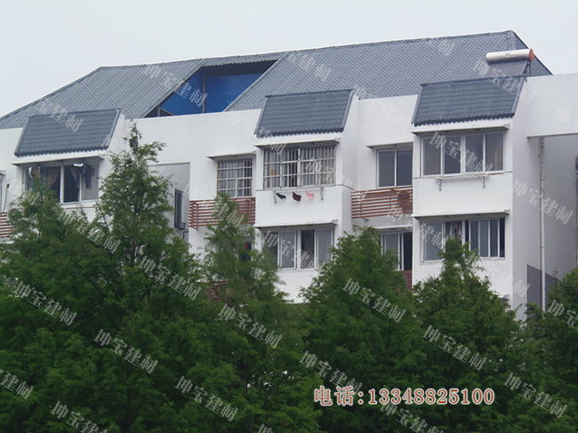 城市樹(shù)脂瓦小區