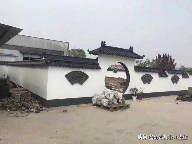 古瓦新制，樹(shù)脂仿古瓦為現代仿古建筑添磚加瓦