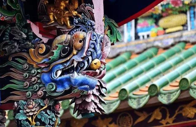潮州嵌瓷，屋頂生花
