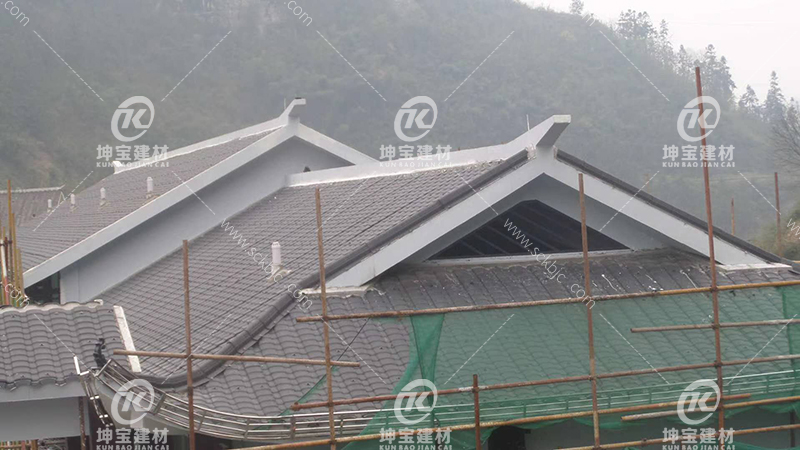 樹(shù)脂小青瓦價(jià)格圖片大全_效果圖